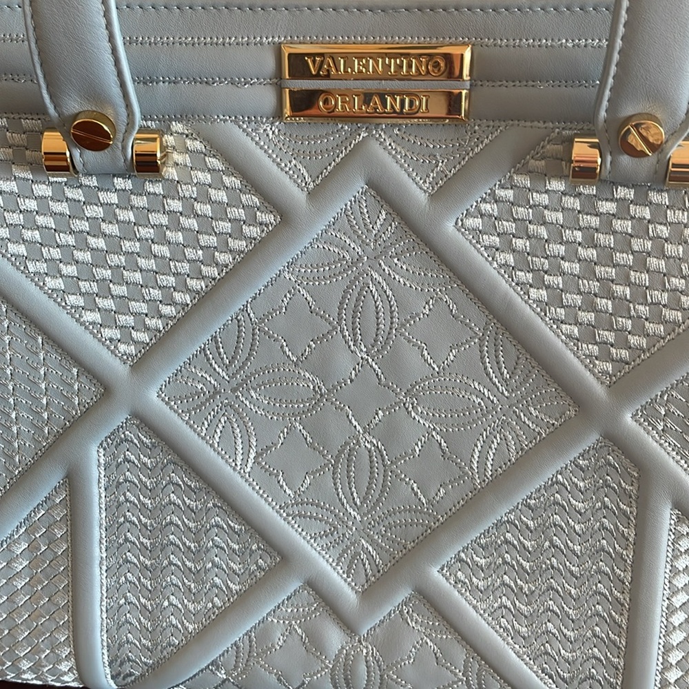 NWT Valentino Orlandi Sky Blue Purse - Picture 2 of 14